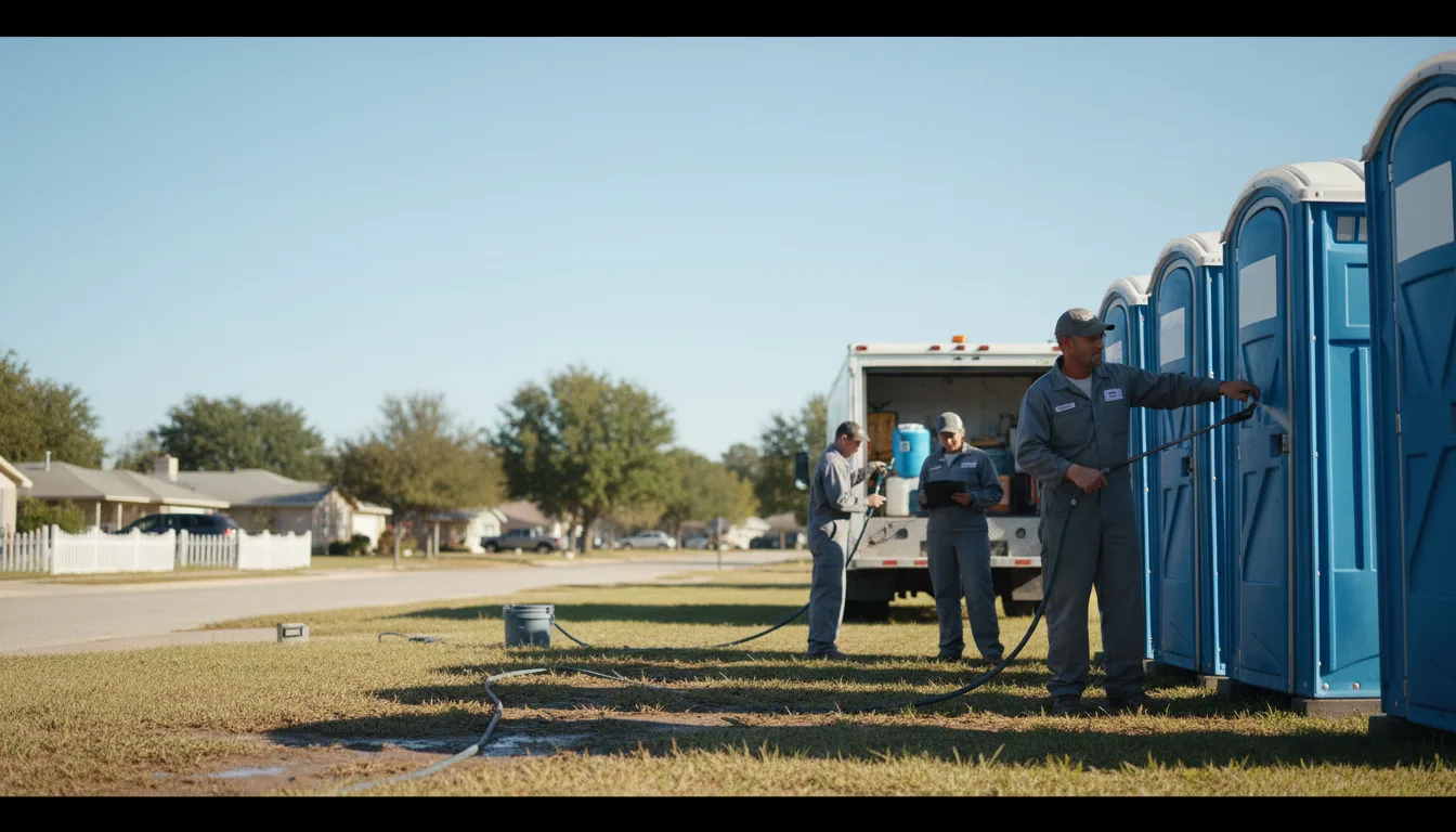 Long-Term Portable Toilet Rental in Powell, OH near me